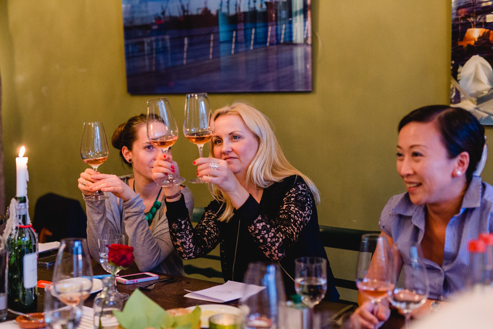 Eventfotograf Hamburg: Weinprobe in der Villa Verde